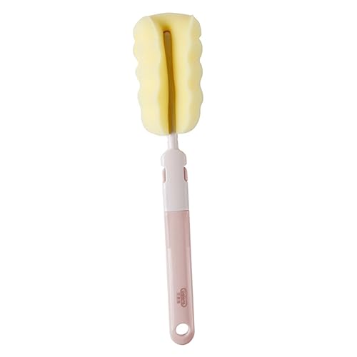 OATIPHO 1 Juego Cepillo de Limpieza para Biberones con Mango y Ergonómico Cepillo para Tetinas y Recipientes para Bebés