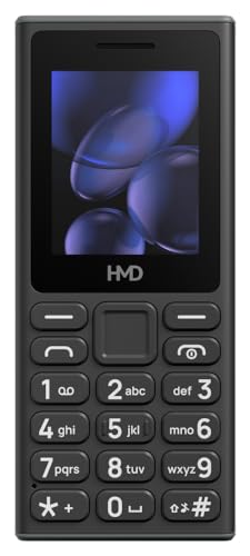 Image of HMD 105 Keypad Phone with Built-in UPI App, Hindi Phone Talker, Long-Lasting Battery, Wireless FM Radio | Black