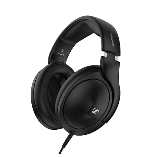 Sennheiser HD 620S geschlossene Kopfhörer - audiophiler Stereo Sound mit lautsprecherähnlichem Raumgefühl und optimiertem Surround für immersiven Klang - mit Kabel, schwarz