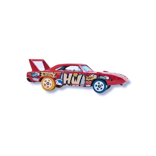 Image of Hot Wheels 70 Plymouth Superbird HW Art Cars Ages 3 Years and Up 87 /250 (Red)