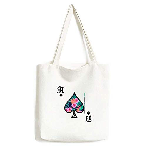 Sac à main en forme de feuilles de poker bleu ciel et lavable pour femme