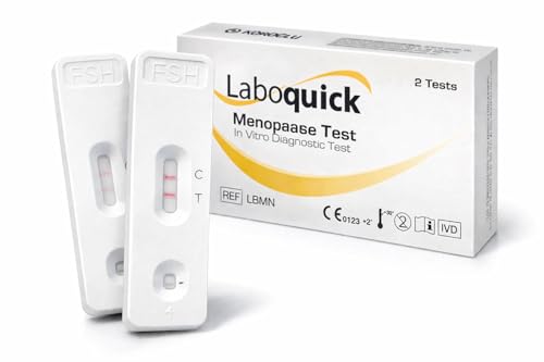 Menopause Test Kit for Women Perimenopause Test Kit 2 x FSH Hormone Self Test At Home Menopause Test Easy Urine Test