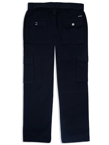 Image of CAVIO Boys Cotton Solid Cargo Pants