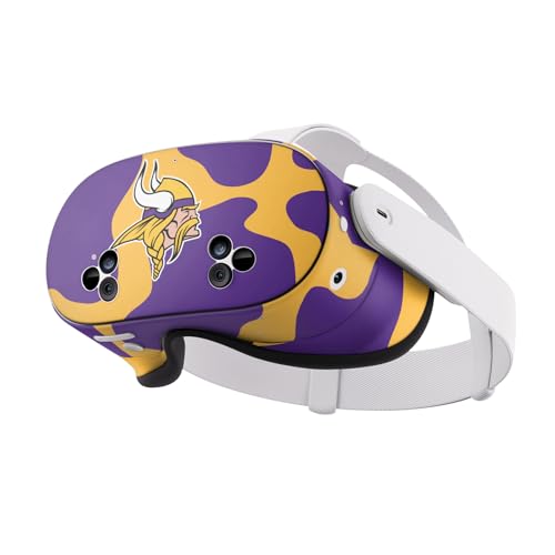 Skin Vinyle Minnesota Vikings pour Soirées Match sur Meta Quest 3S