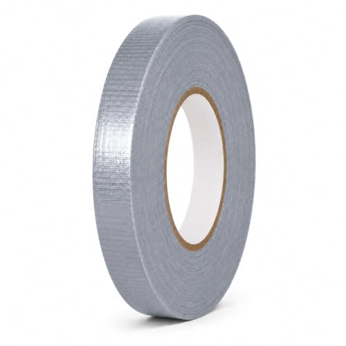 Image of GGR Supplies CDT-36 Gray Cloth Duct Tape, 1 Inch x 60 Yards | Industrial Grade; Waterproof and UV Resistant; Clean Removal With No Sticky Residue; Repairs, Packaging, Bundling and Sealing