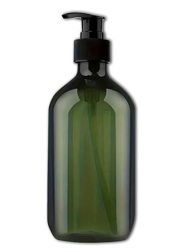 Silence of the Lambs Buffalo Body Lotion 16fl.oz. Apothecary Style Bottle with Pump Lid Horror Movie Home Décor Bathroom Gag Gift (Dark Apothecary Green)2