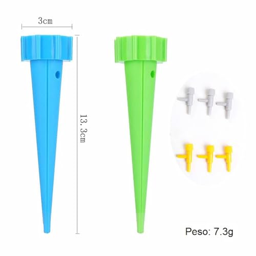 Kit 12 Gotejadores Dosadores Irrigadores Jardim Vaso Horta