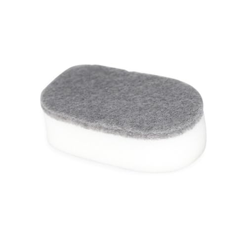 UPKOCH 12 Piezas Almohadillas de Esponja para Limpieza Doméstica Doble Cara Absorbentes y Resistentes para Cocina y Baño Paquete de Unidades Gris y Blanco sin Rayas ni Daños