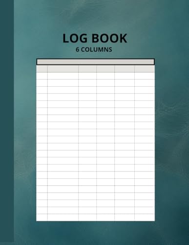 Log Book; 6 columns: Universal for Any Purpose