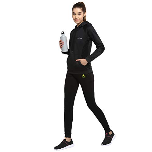 Image of OFF LIMITS-WMN PF Yoga Hoodie-Black for Womens