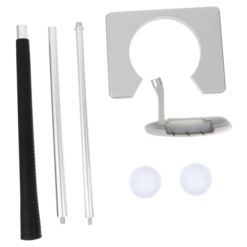 WHAMVOX Golf Putter Set 3-Section Detachable Portable Golf Clubs Zinc Alloy for Travel and Practice