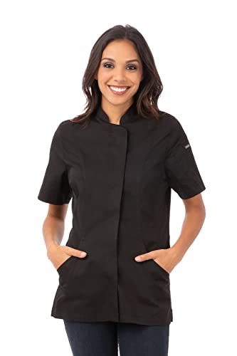 Veste de cuisine femme Roxby aux finitions haut de gamme
