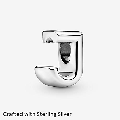 Pandora Alphabet Charm - Compatible Moments - Gift for Her - Made with Sterling Silver - with Gift Box4