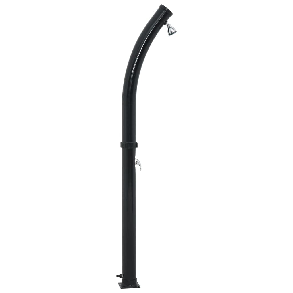 Wybór mebli - prysznic solarny czarny 214 cm 20 l