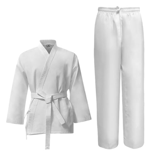 Uniforme de karaté léger en polyester respirant pour entraînement adulte