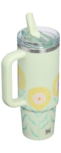 Image of STANLEY Quencher ProTour Flip Straw Tumbler with Leakproof Lid 30 oz | Built-in Straw and Handle | Cup Holder Compatible for Travel | insulated Stainless Steel Cup | BPA-Free | Honeydew Garden