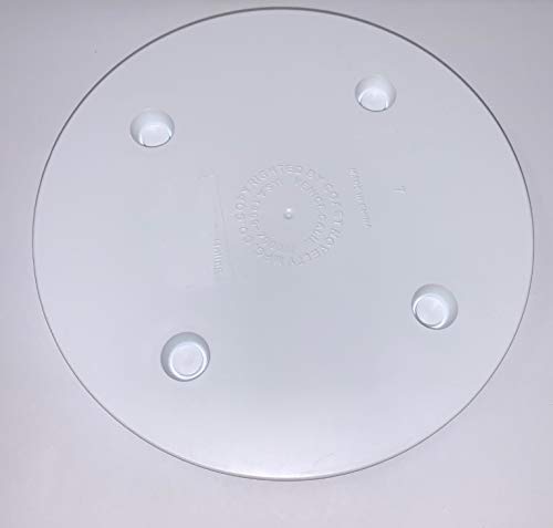 Oasis Supply, Coast SPS Single Plate Separator, Cake Plate Stacking System, Round White (7