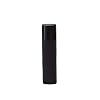 25 Empty Lip Balm Tubes Bulk Lipstick Containers Refillable Mini Clear DIY Lip Gloss Tube with Cap, Black