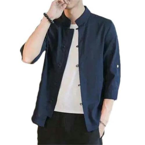 Veste d'été en lin pour homme style chinois pour vos soirées