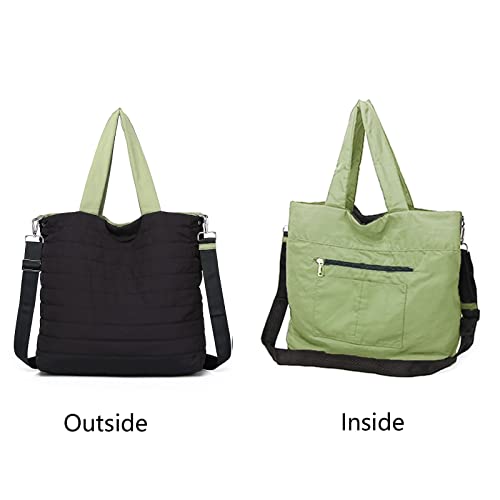 Hsitandy Tote Bag For Women, Crossbody Bags Purses For Women Crossbody Bag Quilted Tote Shoulder Bag Fashion Travel Handbag With Zipper #TOP6