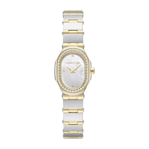 Cerruti 1881 - Montre Aosta - Quartz Mouvement de Montre - Largeur du boîtier: 29 mm - Acier Inoxydable - Silver - 5 ATM