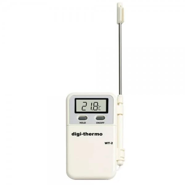 Bilake Termómetro digital de mano con sonda para aire acondicionado