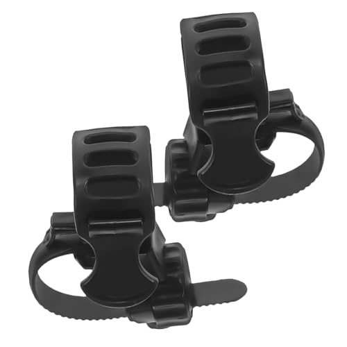 Hohopeti 2個 車椅子用耐久性ステッキホルダー 軽量コンパクト設計 電動スクーター兼用 便利な杖収納アクセサリー