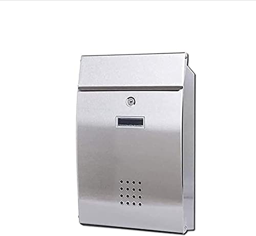 Buzón Exterior con Cerradura Buzón con Cerradura Buzón de Diseño Moderno con Cerradura y Llave Buzones de Pared Buzones de Acero Galvanizado Buzones