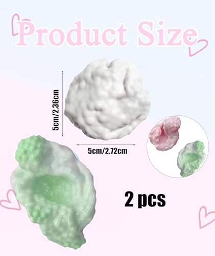 Image of Squishy Toy, Taba Squishy, Squishy Biscuit Squishy Fidget Toys Fufu Taba Stress Ball Squeeze Toys Anxiety Relief for Women /Men Stocking Fillers Birthday Gifts163 (Green)