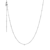 pandora jewelry beaded sterling silver necklace 27 6 