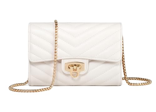 Image of YAZEKOUS Crossbody Bags Small Purse for Women Leather Phone Clutch Purses | Crossbody Purses with Card Slots Chain, Mini Sling Shoulder Cross Body Bag, Vegan Leather Phone Wallet Travel Outdoor Daily