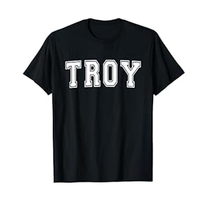 TROY MO MISSOURI USA Vintage Sports Varsity Style T-Shirt