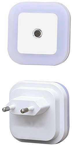 Preisvergleich Produktbild OKCS LED Nachtlicht mit Dämmerungsschalter für die SteckdoseOKCS LED - Steckdosenlicht / Nachtbeleuchtung / Dämmerungssensor / [Energieklasse A++] in Pink