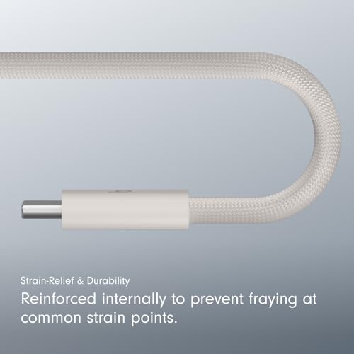 Image of Beats 240W USB-C to USB-C Braided Cable, Fast Charging, Durable /Tangle Free, Compatible with Apple and Android Devices (3 m /10 ft) - Surge Stone