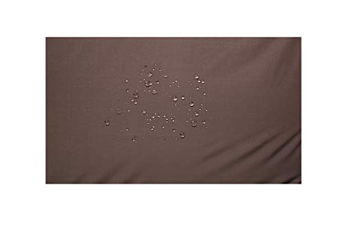 Image of The Furnishing Tree Mattress Protector /Waterproof Bedsheet Size WxL 60x72 inches Queen Size Polyester Brown