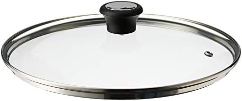 Tefal 28097812 Compatible Glass Lid, Dishwasher Safe, Steam Vent, 30 cm - Transparent