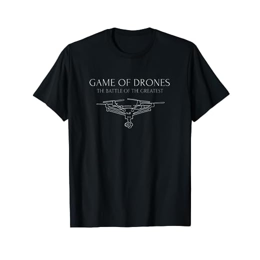 T-Shirt "Game of Drones" - Modèle Technique