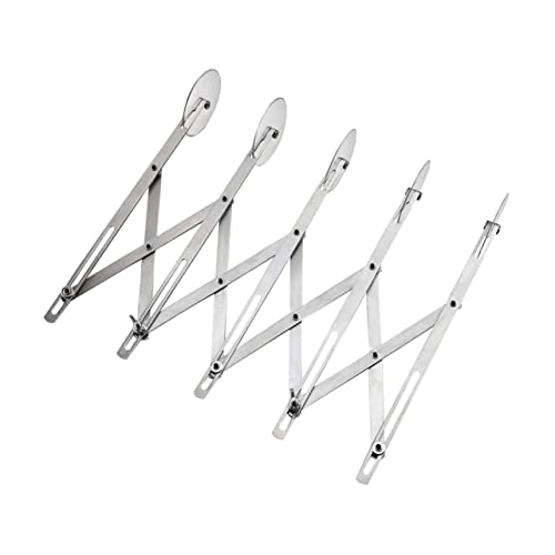 SOLUSTRE Wheel Pastry Cutter Stainless Steel Dough Roller for Pizza Cakes and Cookies Compact Baking Tool Easy to Clean Reusable Kitchen Essential