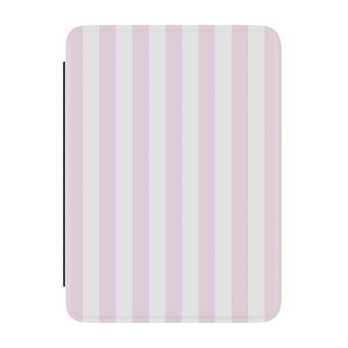 Casely Kindle Case | Sunday Best | Pink Stripes | Compatible with 7 Kindle Colorsoft and 7 Kindle Paperwhite (12th Gen 2024 Models)