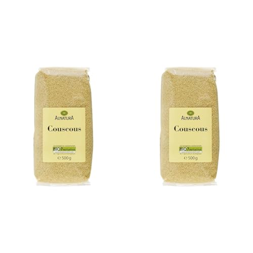 Alnatura Bio Getreide Couscous, 500g (Packung mit 2)