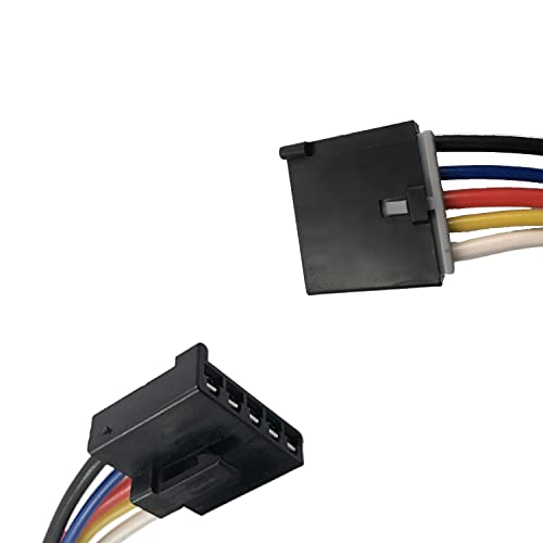 Image of FainWan 3 Pins Blower Motor Resistor Connector, Replace Wiring Harness for 8e5h-19e624-a, 89018778, 89019351, 1581773, Compatible with Che-vy, G-M-C Silverado, Tahoe, Suburban, Sierra, Yukon XL