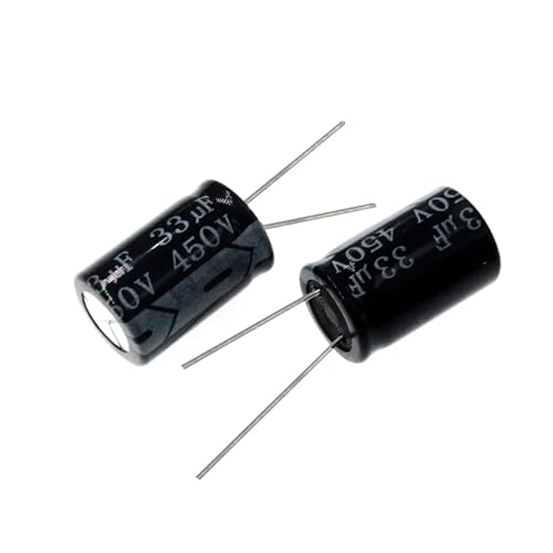 Condensateur 450V 33uF pour remplacer un composant gonflé et réparer une panne d'écran