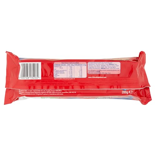 McVitie's Fig Rolls Biscuits, The Figgy One, 200 g (Pack of 1)