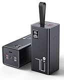 Portable Charger 70000mAh Power Bank Fast Charging, External Battery Pack High Capacity, 30W USB C Battery Bank PD&QC 3.0,5 Output 2 Input, LED Display Powerbank for iphone Tablet Camping Travel
