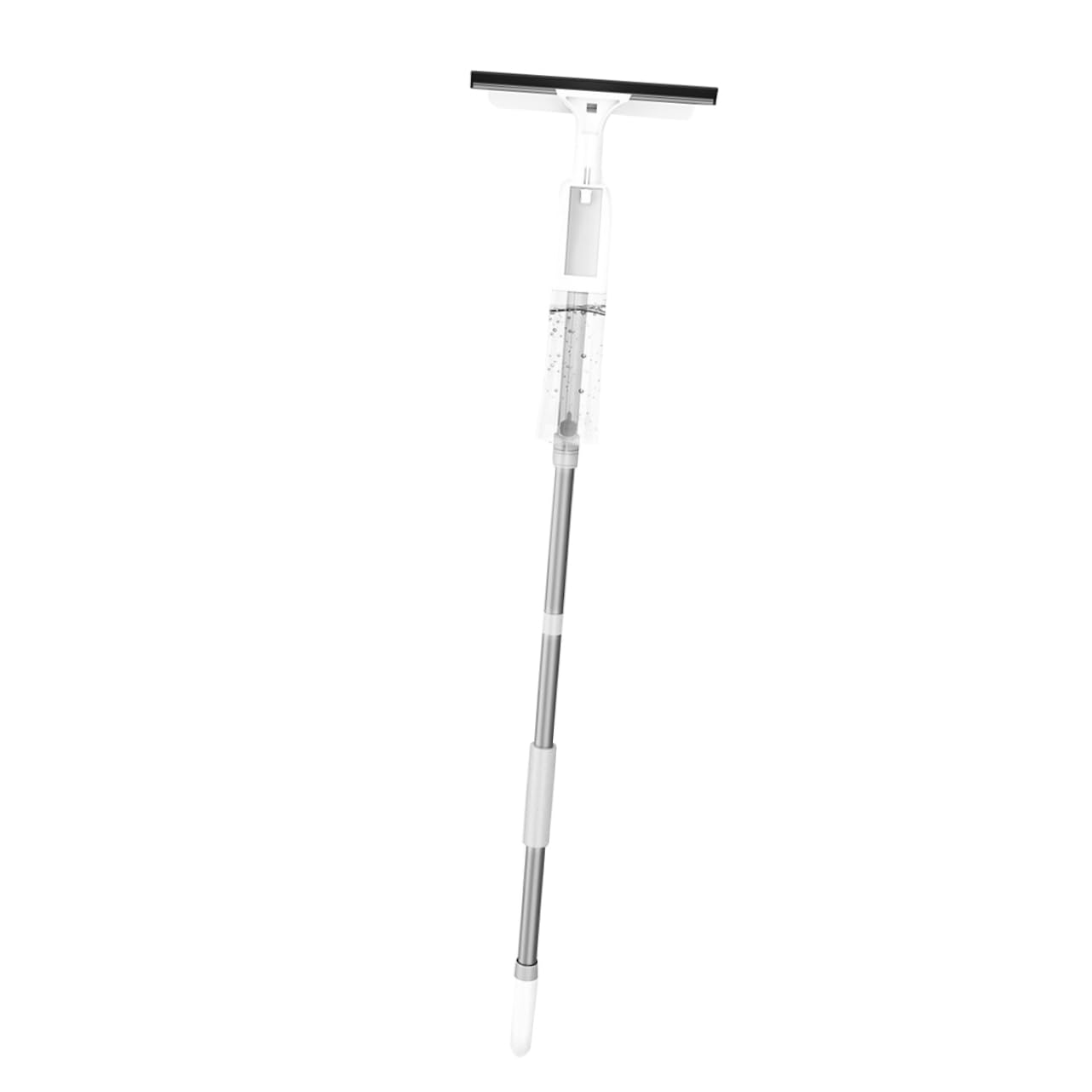 Baluue Limpiacristales Profesional de Plástico con Mango Ajustable de Doble Cara para Limpieza de Ventanas en Edificios Altos y Superficies Lisas del Hogar