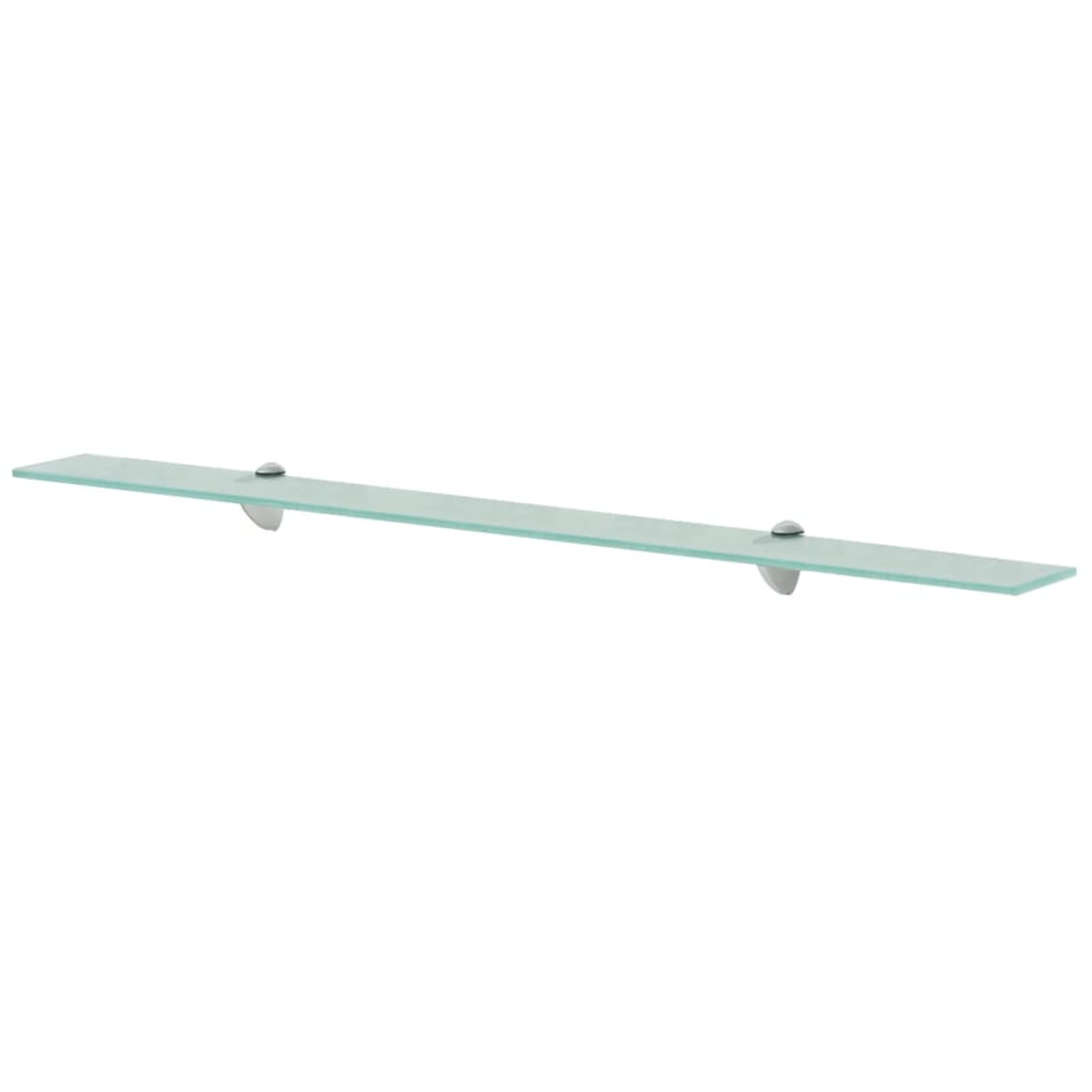 Homgoday Estantes flotantes de cristal de 100 x 20 cm, 8 mm, 990