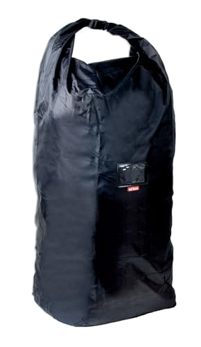 Tatonka Schutzsack Universal - Schutzhülle für Rucksäcke bis 85 Liter Volumen - Mit Rollverschluss und Namenschild- Zum Schutz des Trekkingrucksacks bei Flugreisen - Klein zusammenrollbar