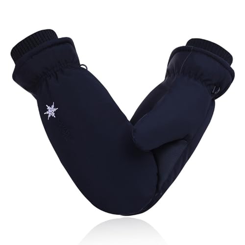 Fäustlinge Damen, Handschuhe Herren Winter Skihandschuhe Handschuhe Baumwollhandschuhe Fleece Wasserdicht Thermo Winterhandschuhe Touch Screen Gloves für Outdoor, Ski,...