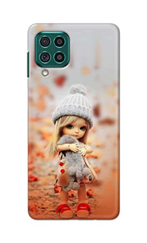 Image of PRINTFIDAA Doll Cute Girl Amazing Beauty Little Kid Child Playing Hard Back Cover for Samsung Galaxy F62 / M62 Back Cover -(P6) KAT1001