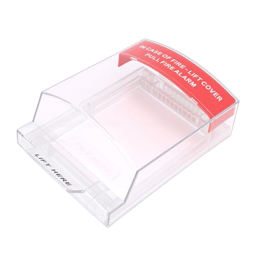 Cubierta de recordatorio de incendio impermeable protector boton ignifugo puntos de llamada 4